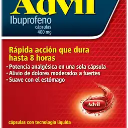 Farmacias YZA Advil Max 20 Caps oferta