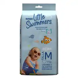 Farmacias YZA Huggies Little Swimmers Talla M 3 Pzas oferta