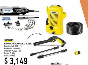 Sodimac Homecenter Hidrolavadora k2 universal oferta
