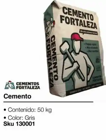 Sodimac Homecenter Cemento fortaleza oferta