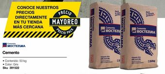 Sodimac Homecenter Cemento 50 kg gris oferta