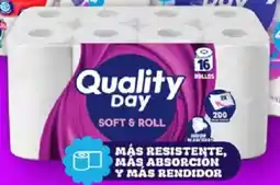 Soriana Mercado Qualtiy Day papel higiénico oferta