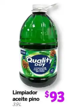 Soriana Mercado Quality Day limpiador aceite pino oferta