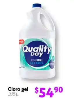 Soriana Mercado Quality Day cloro gel oferta