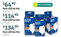 Soriana Mercado Foco LED luz fría 40W oferta