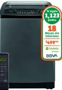 Soriana Mercado Lavadora automática 20 kg oferta