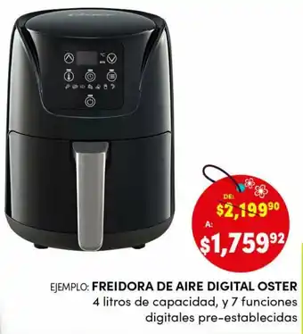 Woolworth Freidora de Aire Digital Oster oferta