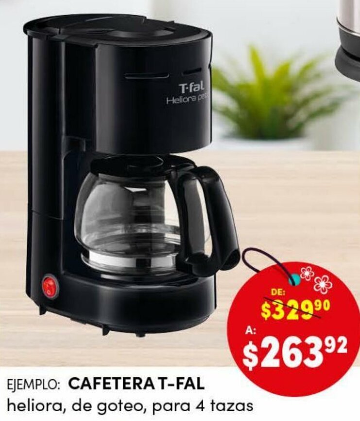 Cafetera T-Fal oferta en Woolworth