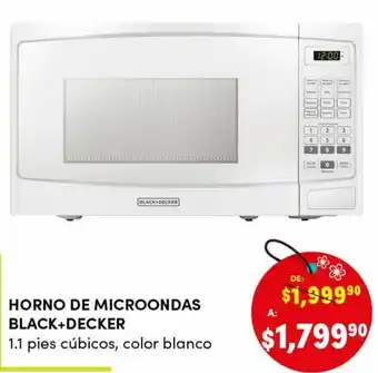 Horno de Microondas Black + Decker