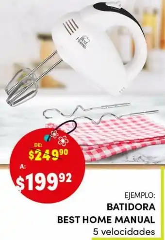 Woolworth Batidora Best Home Manual oferta