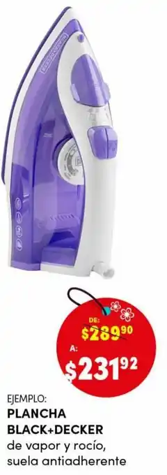 Woolworth Plancha Black + Decker oferta
