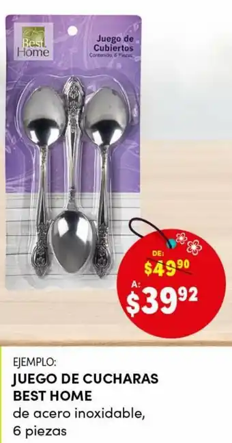 Woolworth Juego de Cucharas Best Home oferta