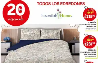 Woolworth Edredon Essentials Home Individual oferta