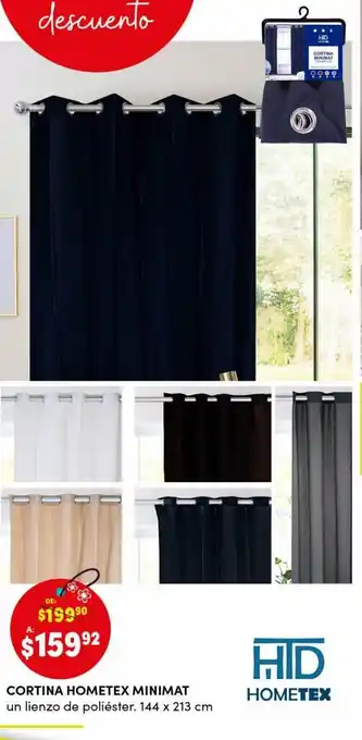 Cortina Hometex Minimat