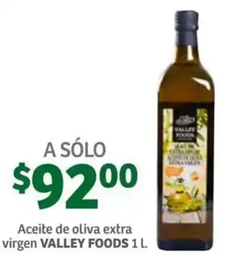 Aceite de Oliva Extra Virgen Valley Foods 1L