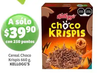 Soriana Súper Cereal Choco Krispis Kellogg's 660g oferta