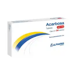 Farmacias Benavides 100 mg Acarbosa oferta