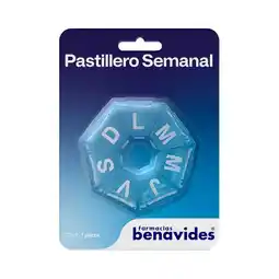 Farmacias Benavides Pastillero Semanal oferta