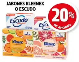 Farmacias Guadalajara Jabones kleenex o escudo oferta