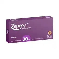 Farmacias Benavides 30 mg Mirtazapina oferta