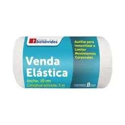 Farmacias Benavides Venda Elástica 10 cm x 5 m oferta