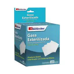 Farmacias Benavides Gasa Esterilizada 10x10 cm oferta