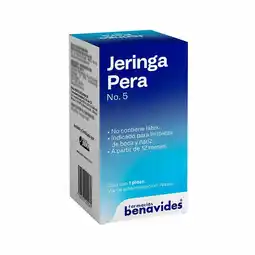 Farmacias Benavides Jeringa Pera No.5 oferta