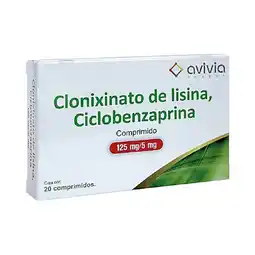 Farmacias Benavides 125/5 MG Clonixinato de Lisina + Ciclobenzaprina oferta