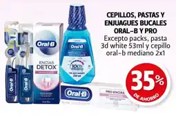 Farmacias Guadalajara Cepillos, pastas y enjuagues bucales Oral-B y pro oferta