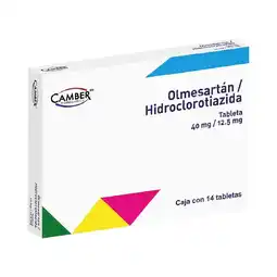 Farmacias Benavides 40 mg Olmesartán/12.5 mg Hidroclorotiazida oferta