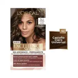 Farmacias Benavides Excellence Sin Amoniaco Tono 5U Castaño Claro oferta