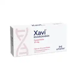 Farmacias Benavides 10 mg Rivaroxabán oferta