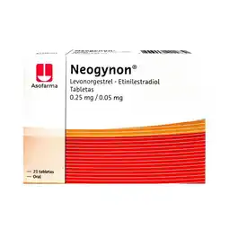 Farmacias Benavides 0.25 mg Levonorgestrel /0.05 mg Etinilestradiol oferta