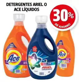 Farmacias Guadalajara Detergentes ariel o ace líquidos oferta