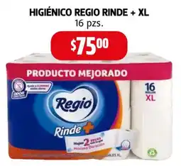 Farmacias Guadalajara Regio Rinde + XL higienico oferta