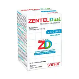 Farmacias Benavides Albendazol + Quinfamida oferta