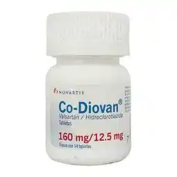 Farmacias Benavides 160 mg Valsartán/12.5 mg Hidroclorotiazida oferta
