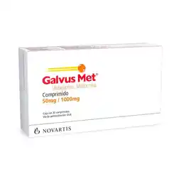 Farmacias Benavides 50 mg Vildagliptina/1000 mg Metformina oferta