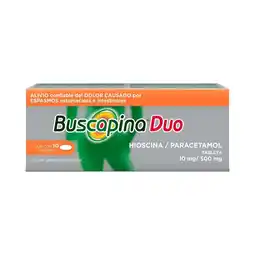 Farmacias Benavides 10 mg Hioscina/500 mg Paracetamol oferta