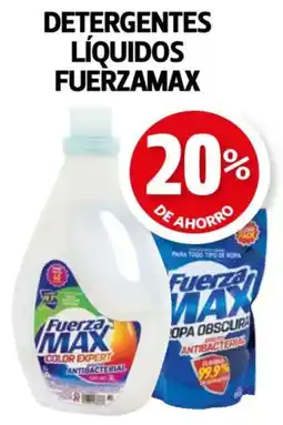 Farmacias Guadalajara Fuerzamax detergentes líquidos oferta