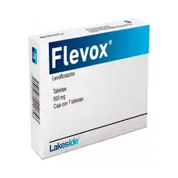 Farmacias Benavides 500 mg Levofloxacino oferta