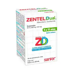 Farmacias Benavides 400 mg / 200 mg Albendazol + Quinfamida oferta