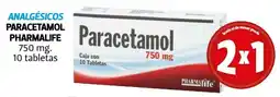 Farmacias Guadalajara Pharmalife paracetamol 750 mg oferta