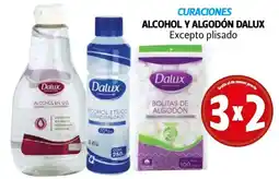 Farmacias Guadalajara Dalux alcohol y algodon oferta