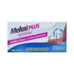 Farmacias Benavides Aluminio, Magnesio, Simeticona para Acidez + Gases Sabor Cereza oferta