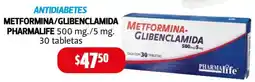 Farmacias Guadalajara Pharmalife metformina/glibenclamida oferta