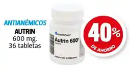 Farmacias Guadalajara Autrin 600 mg oferta