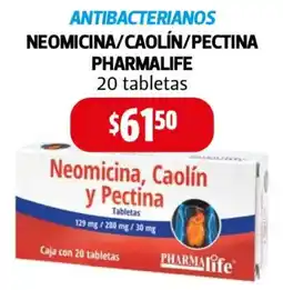 Farmacias Guadalajara Pharmalife neomicina/caolín/pectina oferta
