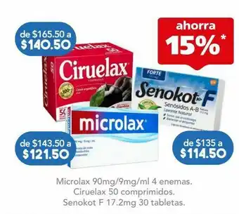 Microlax 90mg/9mg/ml 4 enemas.