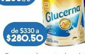 Glucerna vainilla 400g.